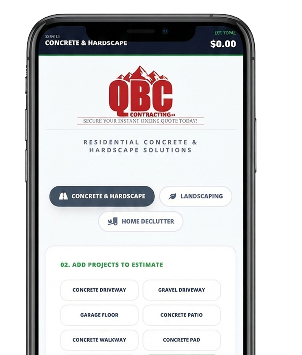 QBC App Mockup